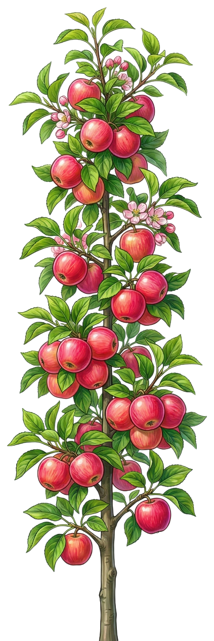 Яблоня колоновидная 
