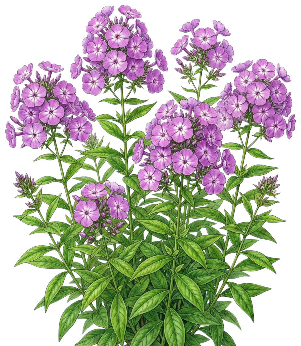 Флокс метельчатый 