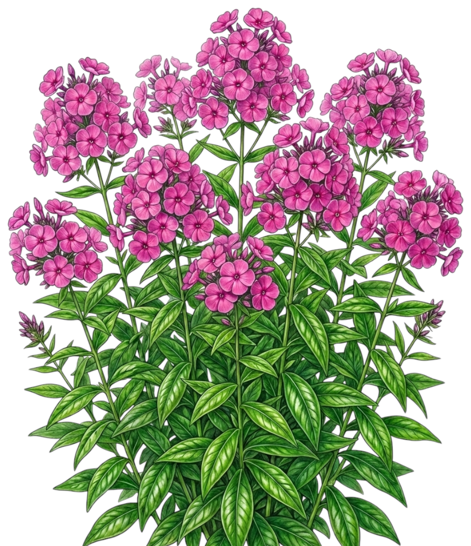 Флокс метельчатый 