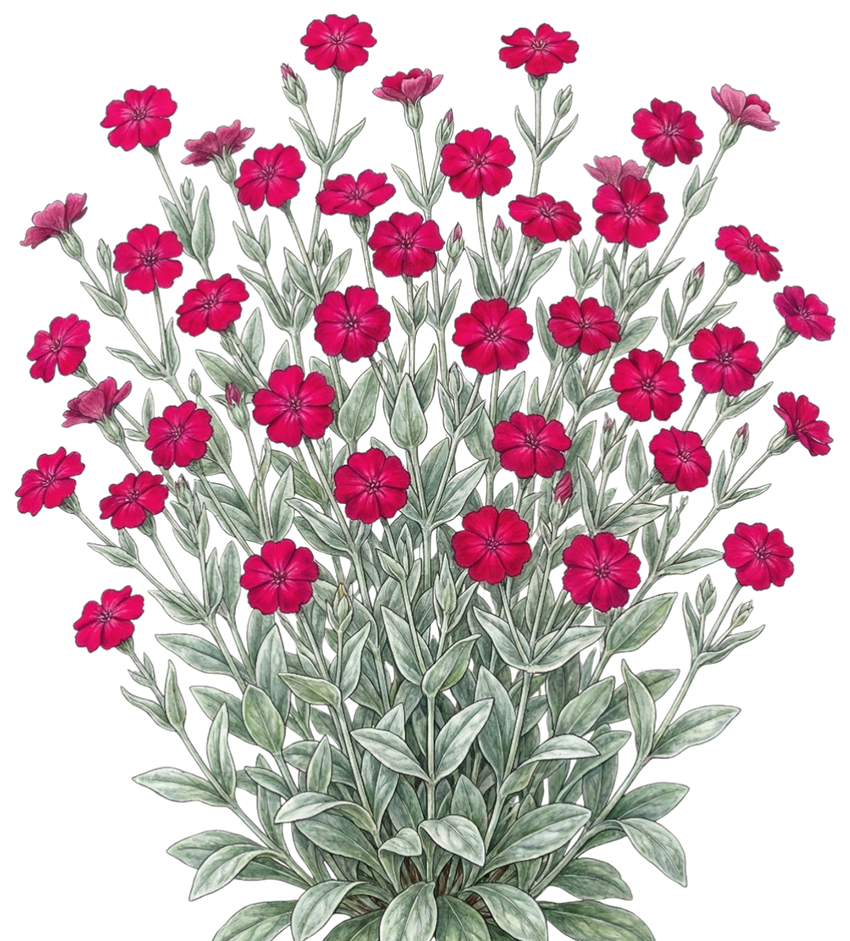 Лихнис корончатый 